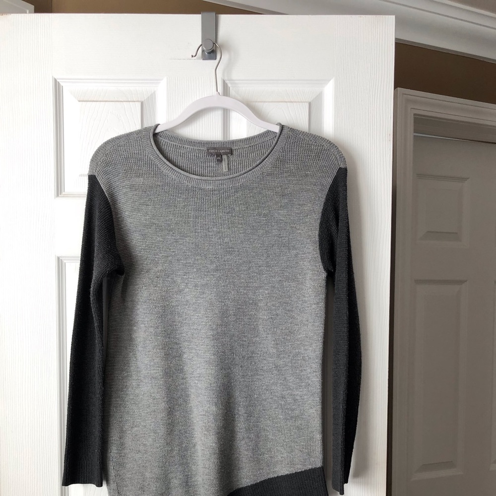 Grey light weight sweater.